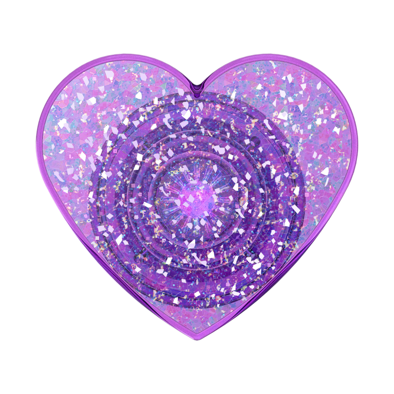 Iridescent Confetti Dreamy Heart image number 1